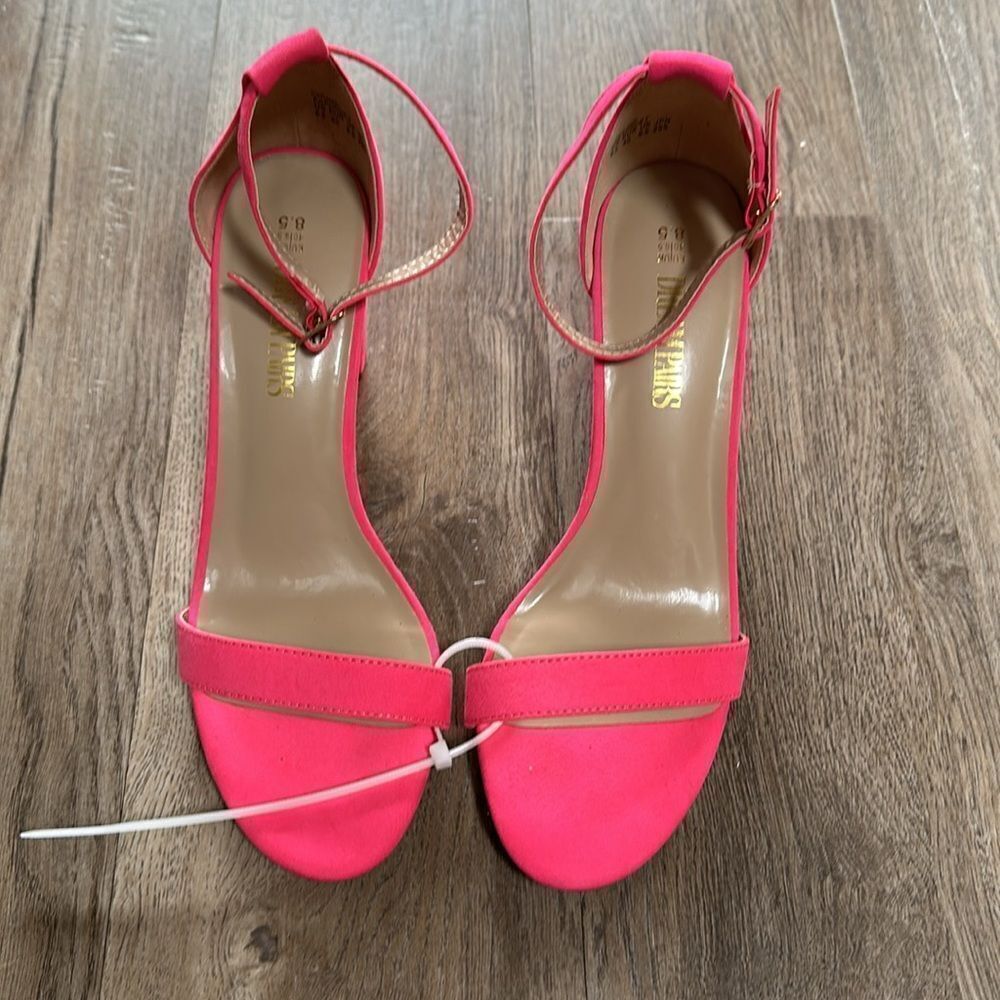 NEW Dream Pairs Open Toe High Heels Stiletto